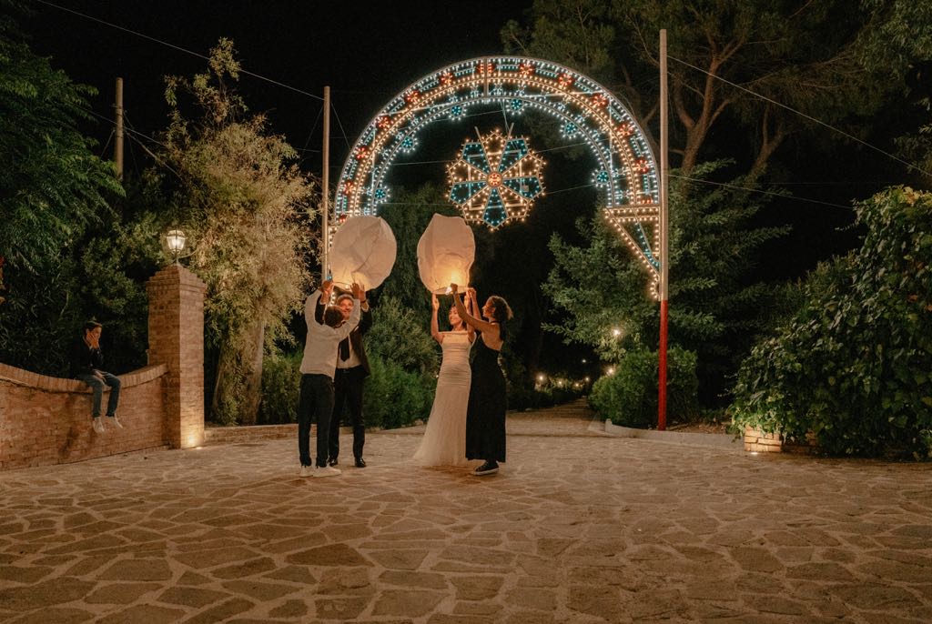 Servizio fotografico di Matrimonio nel fantastico Castello di San Basilio
