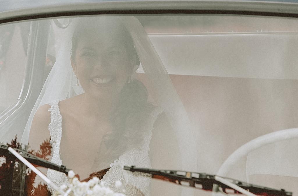 Sposa in macchina, verso Maratea, per il suo Matrimonio