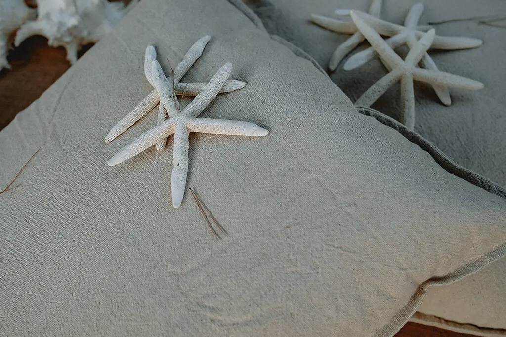 stelle di mare, per un lussuoso matrimonio a Maratea: dettagli della mise en place per un Destination wedding