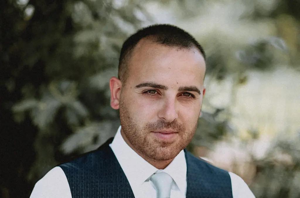 portrait sposo, durante le nozze tenutesi a Maratea in basilicata