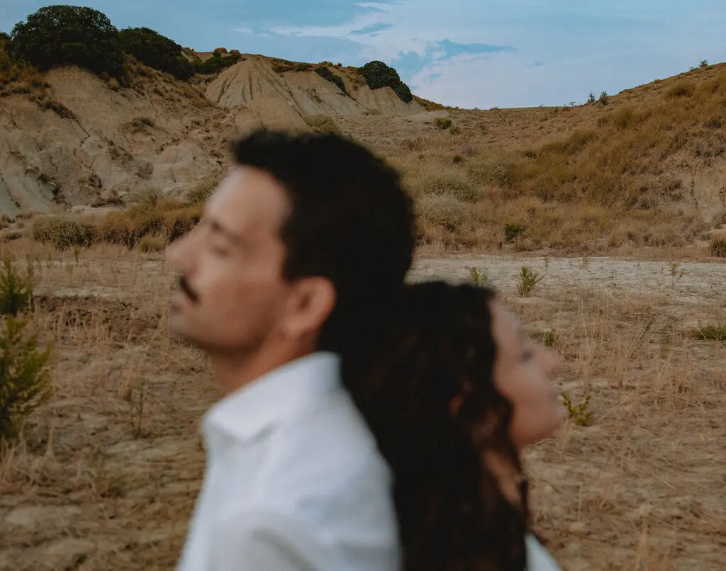 Fotografia di fidanzamento scattata prima del Matrimonio a Matera