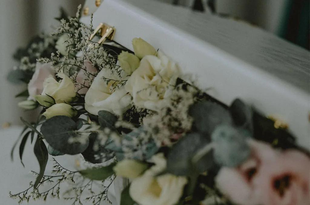 dettagli dei fiori delle nozze a maratea