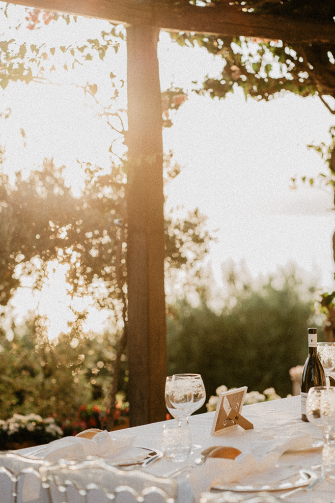 Villa La Matrella, mise en place matrimonio