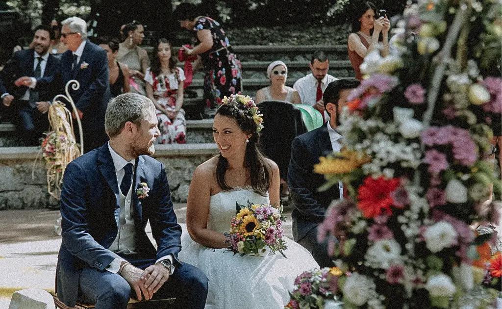 fotografia durante il rito civile del Matrimonio a Maratea in Basilicata