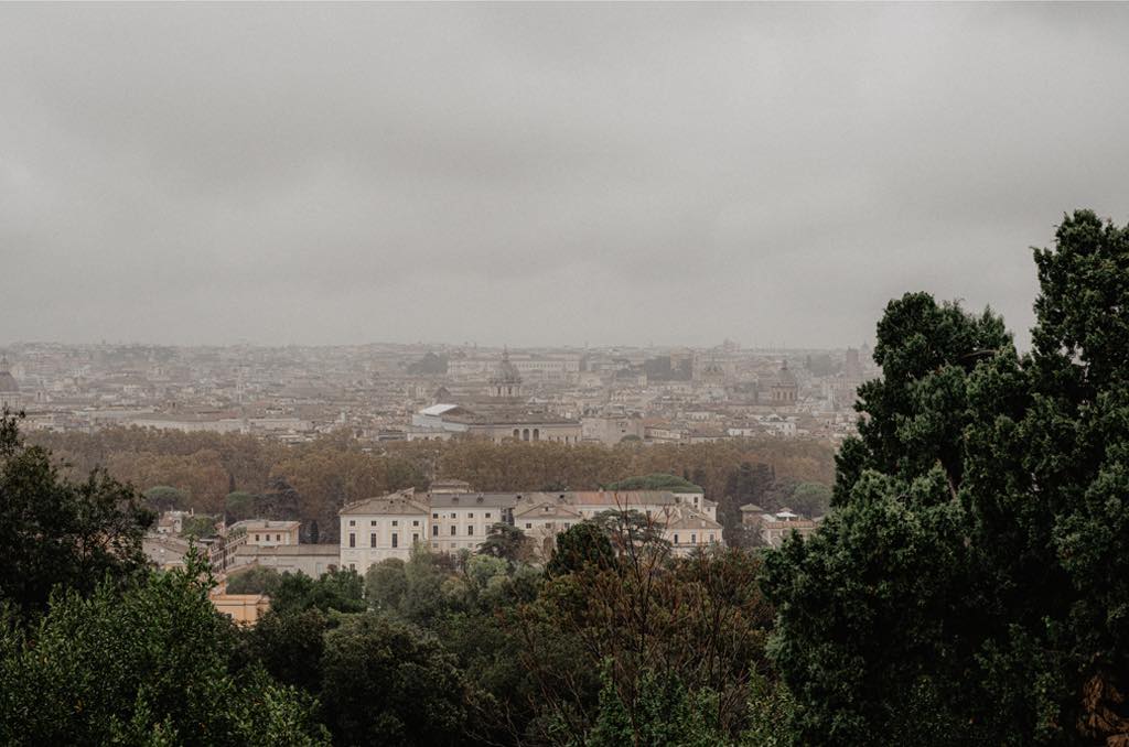 Roma vista dal Gianicolo, fotografia di Giuseppe Bruno Fotografo
