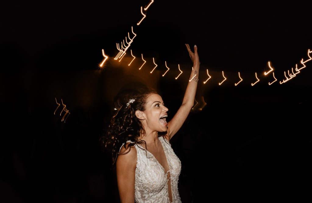 La sposa che balla durante il suo Matrimonio a Matera