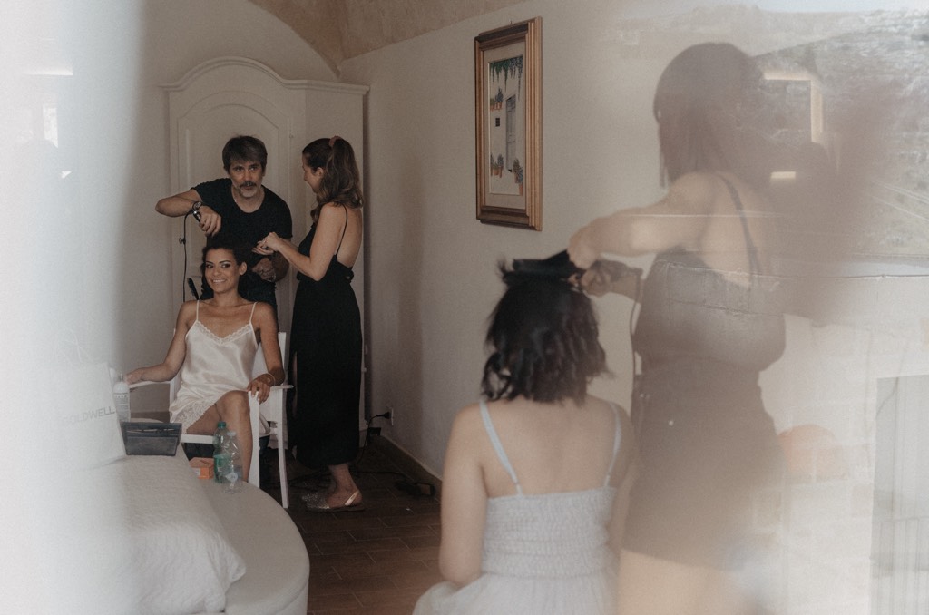 trucco sposa, matrimonio a Matera, Giuseppe Bruno fotografo