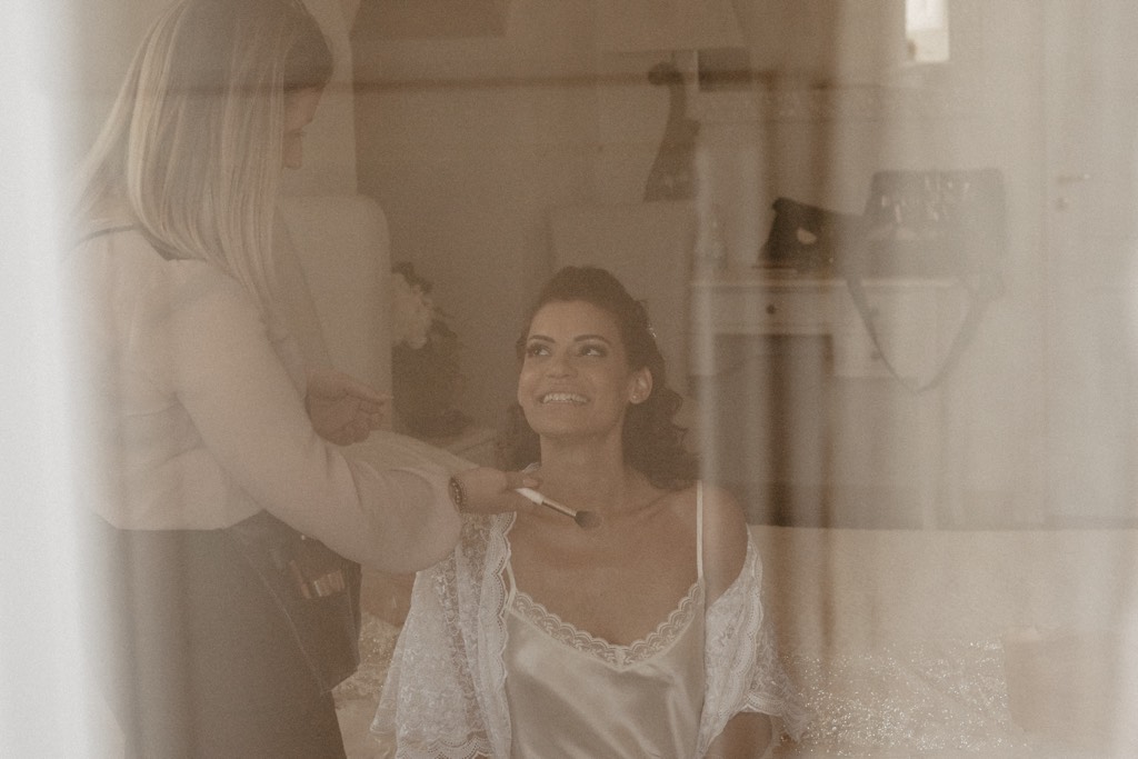 Matera: trucco sposa di un matrimonio
